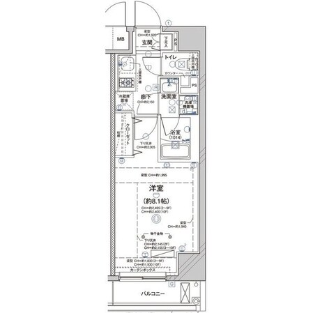 大須観音駅 徒歩4分 2階の物件間取画像